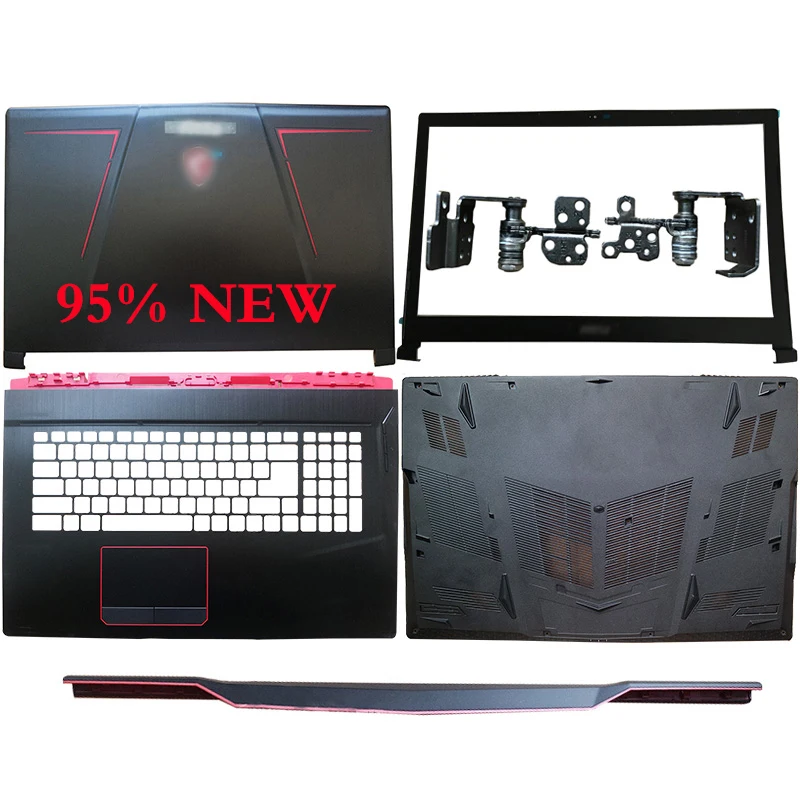 

Original New Laptop LCD Back Cover/Front Bezel/Palmrest/Bottom Case/Hinges Cover For MSI GE73 GE73VR MS-17C1 3077C1A213HG017