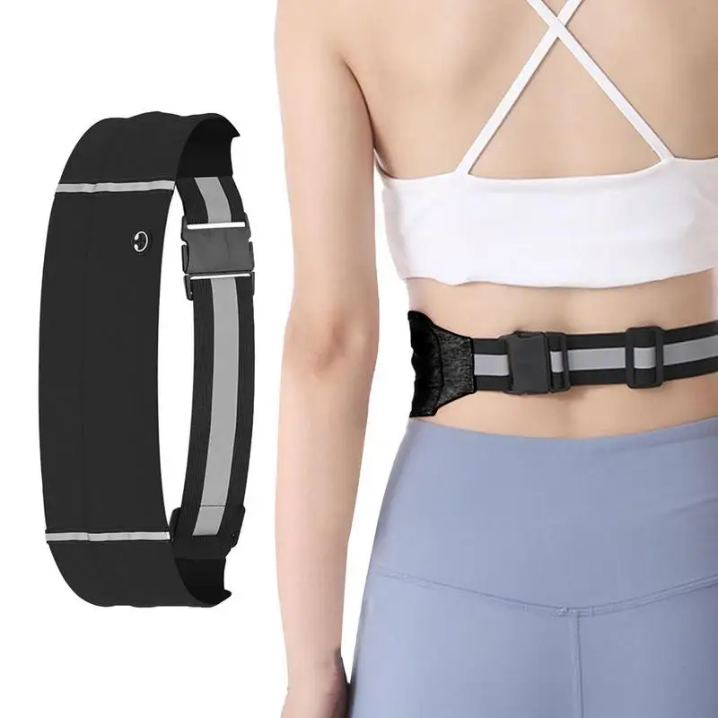 

Running Belt Waist Packs Unisex Sports Reflective Hip Waist Pack Travelling Money Phone Holder Waist Pouch Fanny Bag For Running