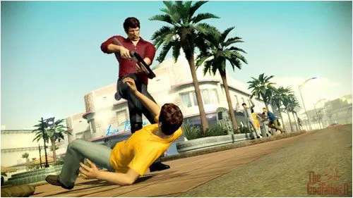 Консоль игровая Godfather 2 для Playstation 3 станция с диском управления видеоиграми