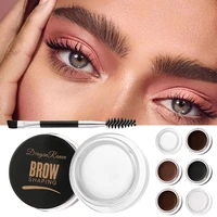 white brown eyebrow tint eyebrow gel wax brow soap set with brush natural makeup soap brow sculpt lift eyebrow enhancer shaping