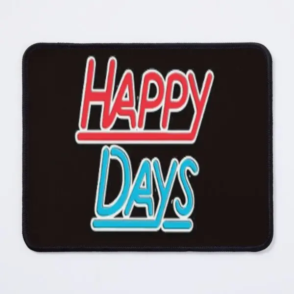 Коврик для ТВ-показа Happy Days в стиле ретро коврик мышки с компьютерным столом мыши