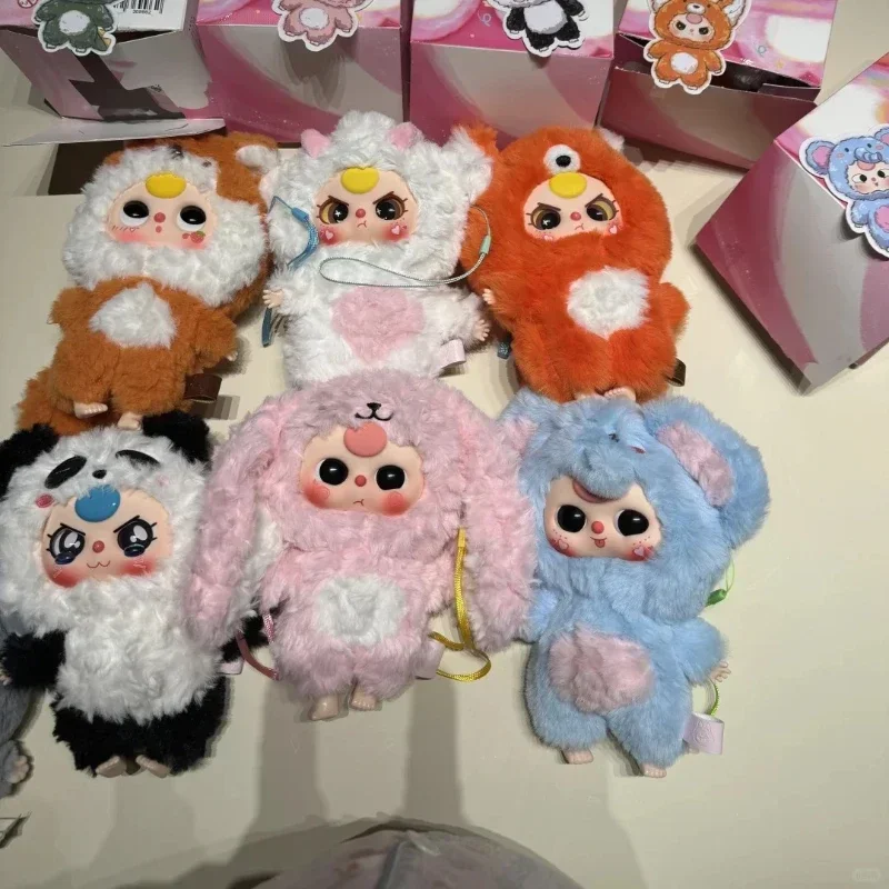 Baby Three V3 плюшевая глухая коробка виниловые игрушки для лица Kawaii кукла модель