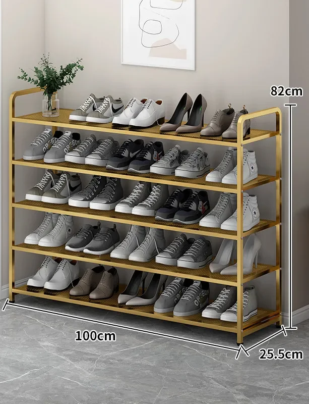 

Золотой металлический держатель для обуви