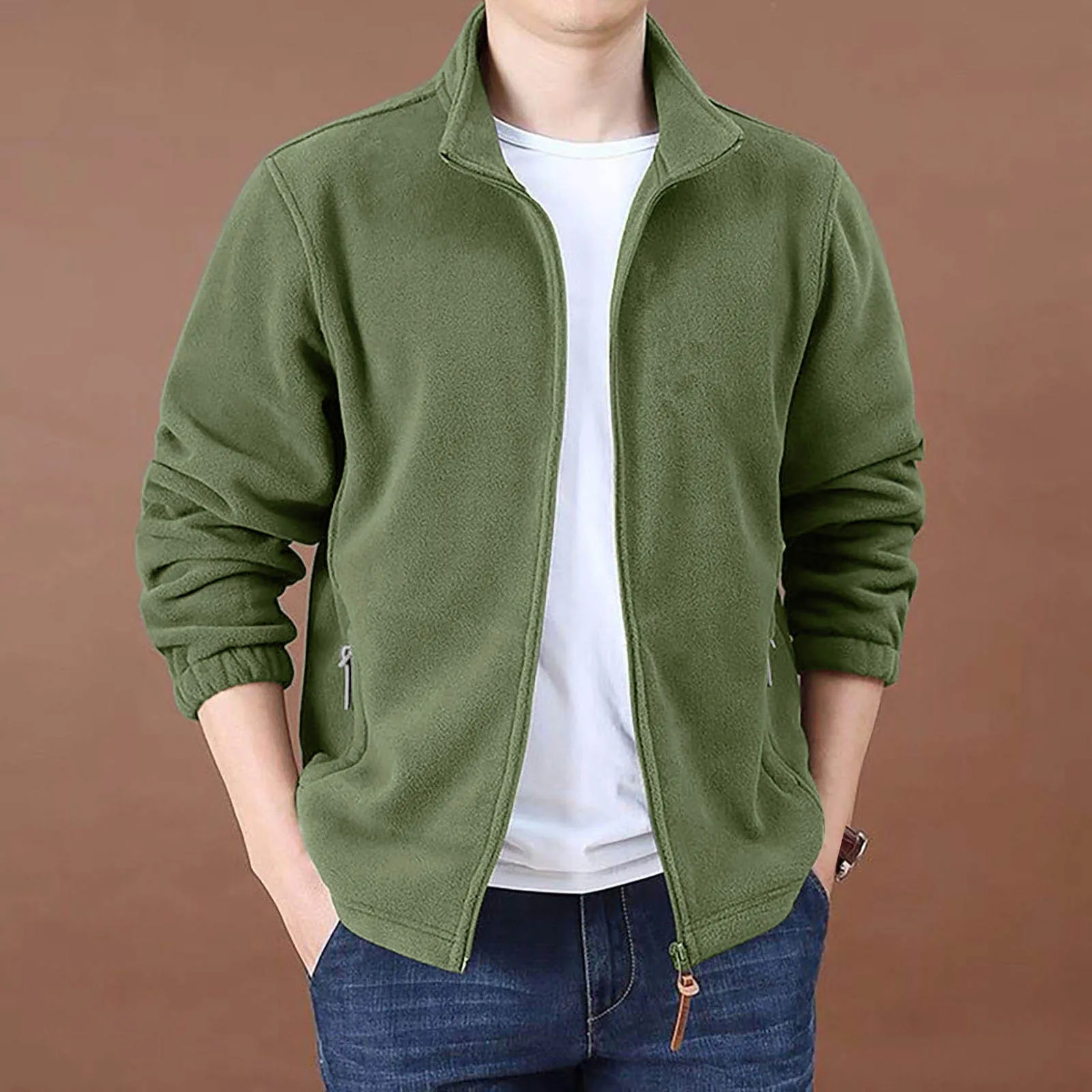 Мужская флисовая куртка