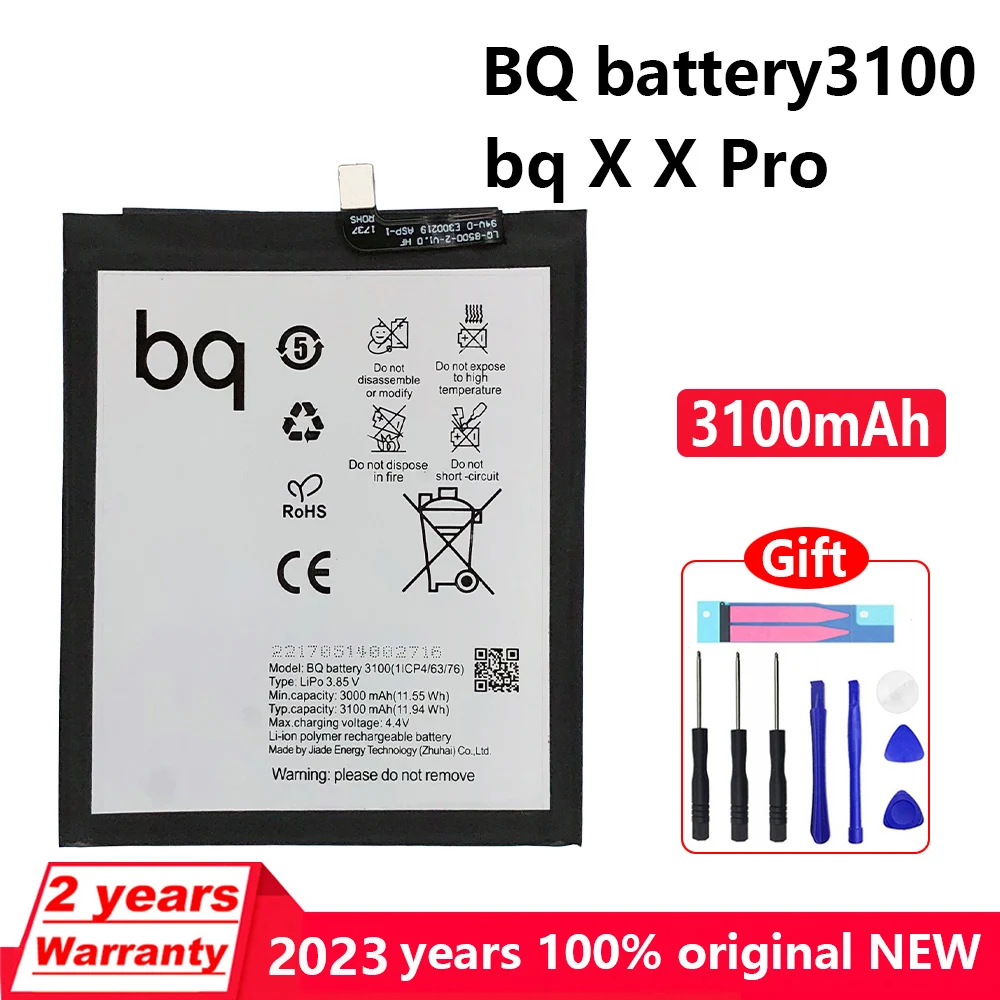 

Аккумулятор для телефона BQ Aquaris X Pro, 3100 мАч