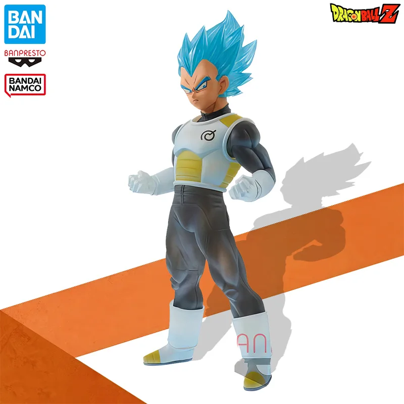 Подлинная Bandai Clearise Anime Dragon Ball Z Super Saiyan God Vegeta IV Bejīta Yonsei Фигурка Коллекция Модель