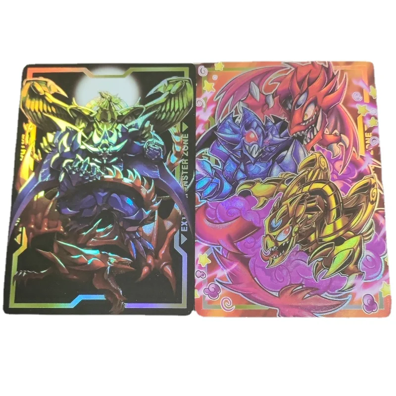 

Ю Цзи о! Карточка из аниме «сделай сам», карточка с вспышкой, небесный дракон, тормитор, Крылатый дракон, редкая коллекция игрушек, Подарочная карточка