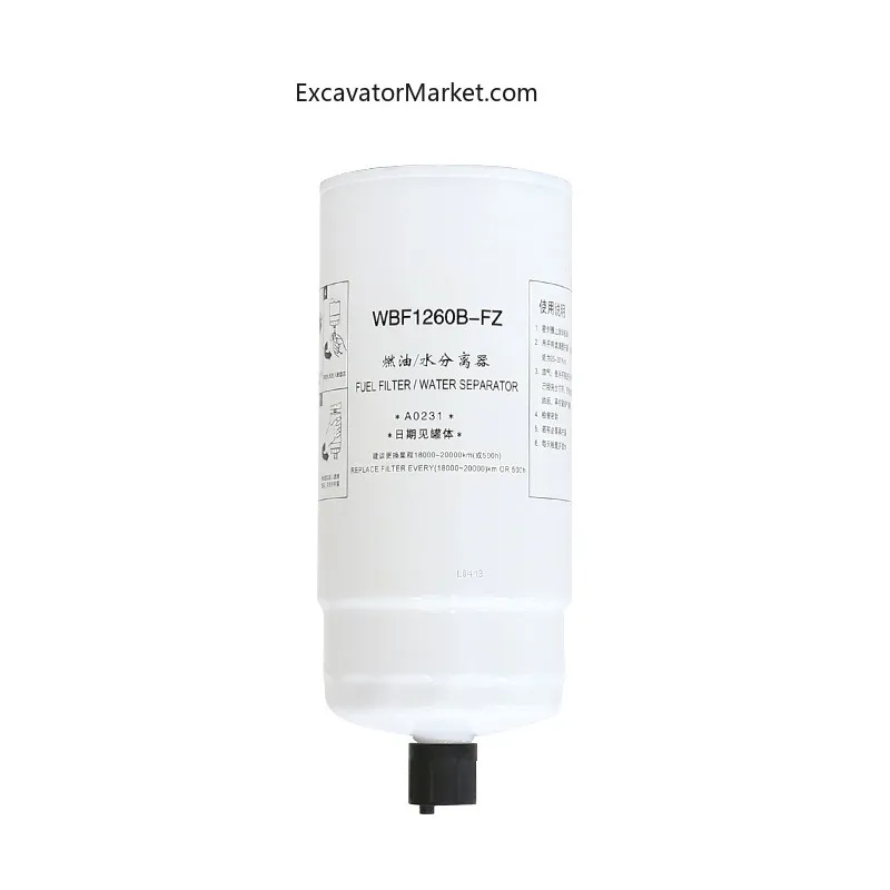 Детали экскаватора для автозапчастей Futon Ollin Cummins F4.5 дизельный фильтр двигателя M