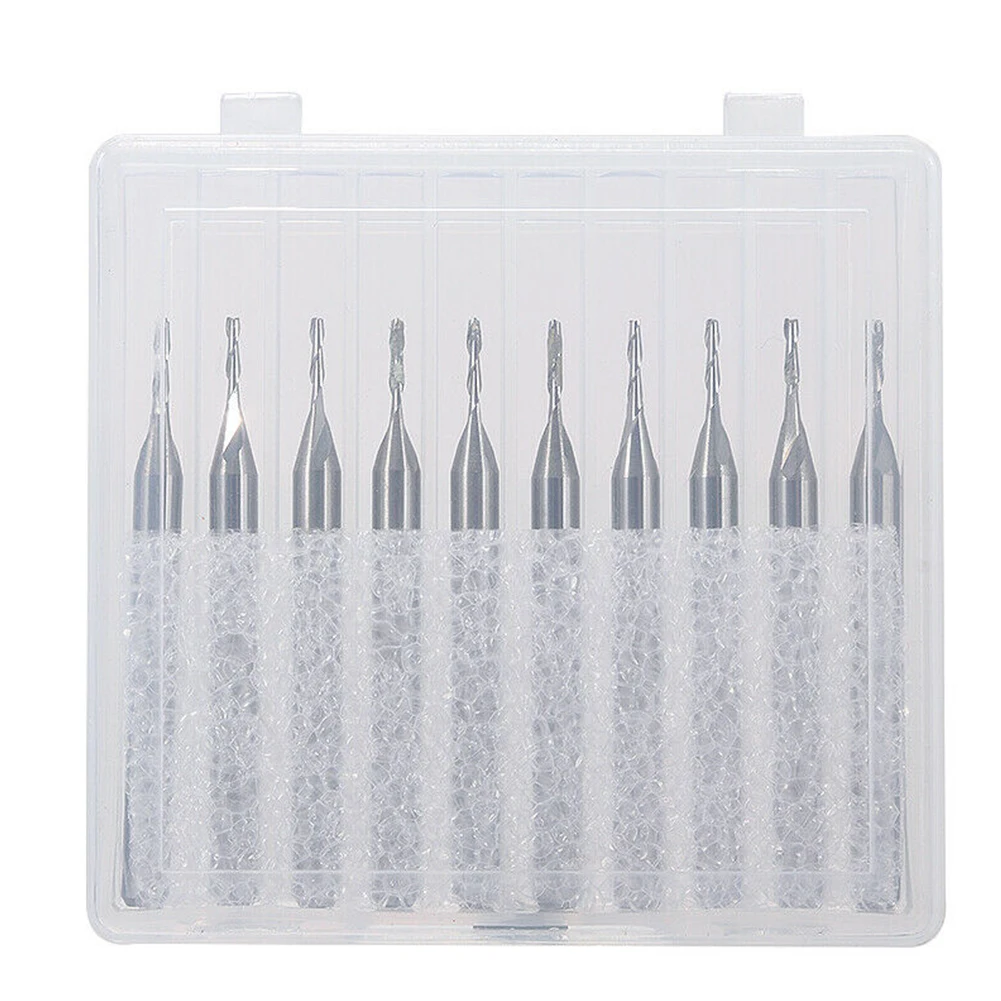 Фрезерный станок с 2 канавками набор плоских носовых бит двойным прорезями