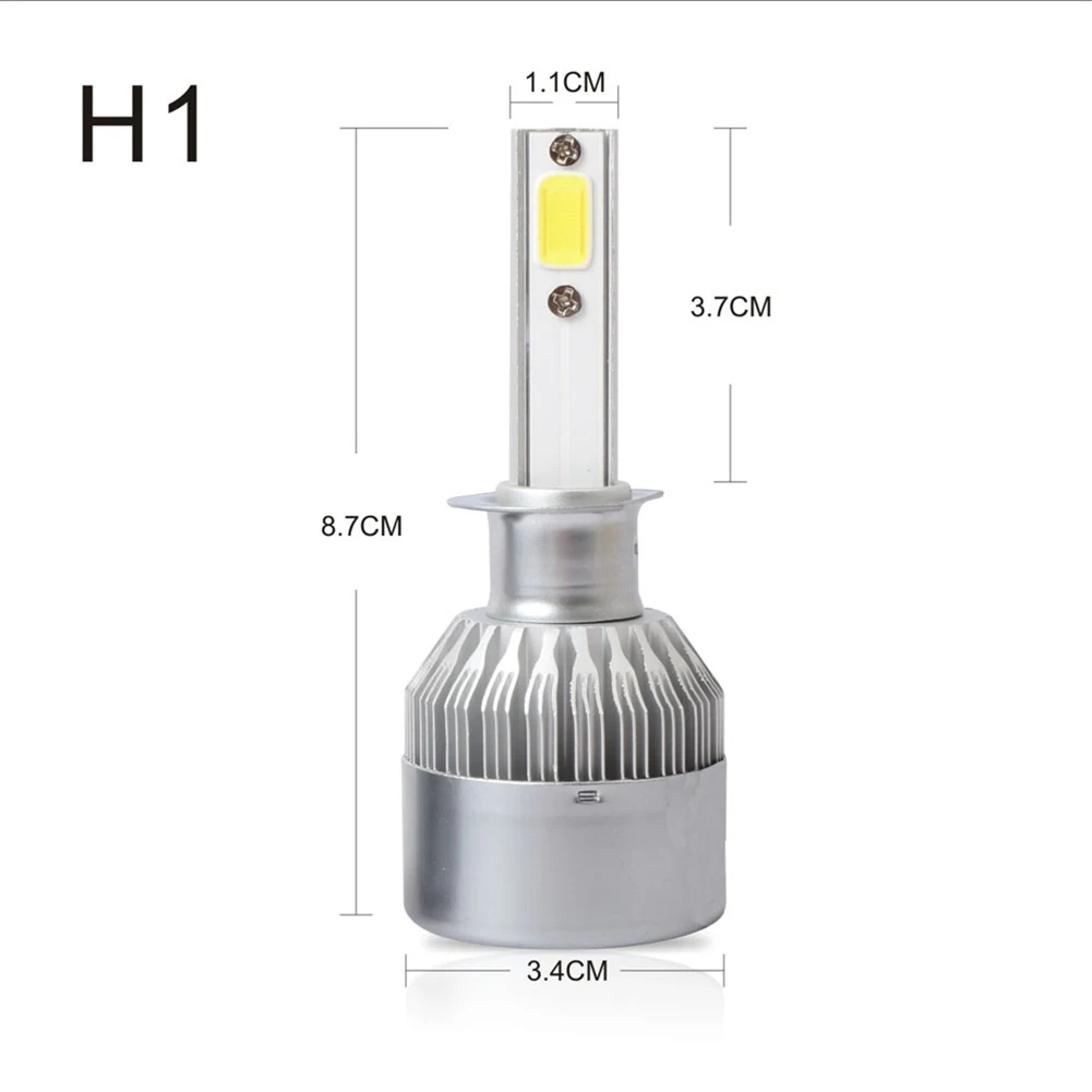 

Car Accessories Headlight Bulbs Car Headlights H1 H11 H4 IP67 Neutral -40℃～80℃ PC+PMMA+ABS 1.6A-1.2A WHITE 2pcs