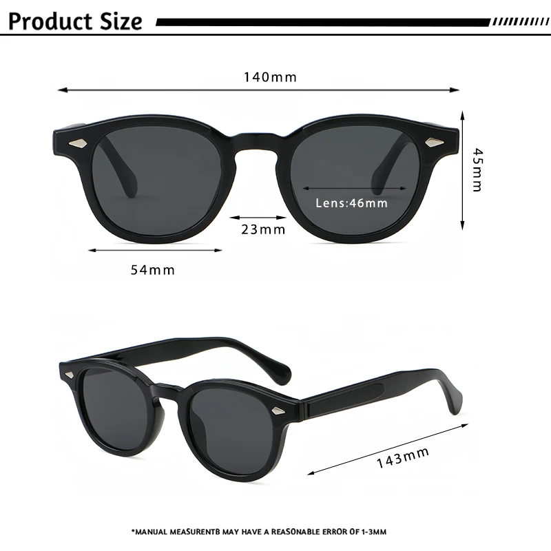 CATERSIDE Ретро модные круглые солнцезащитные очки мужские брендовые по