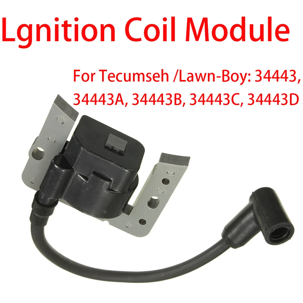 

1 Pcs Car Ignition Coil Solid Module In Ignitor Fits For Tecumseh 34443 34443A 34443B 34443C 34443D 42cm