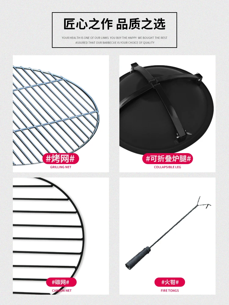 Вертикальный переносной гриль для шашлыка на открытом воздухе зеленого цвета с высокой вместимостью и роторным приводом. Многофункциональный набор для вечеринок и мангала.