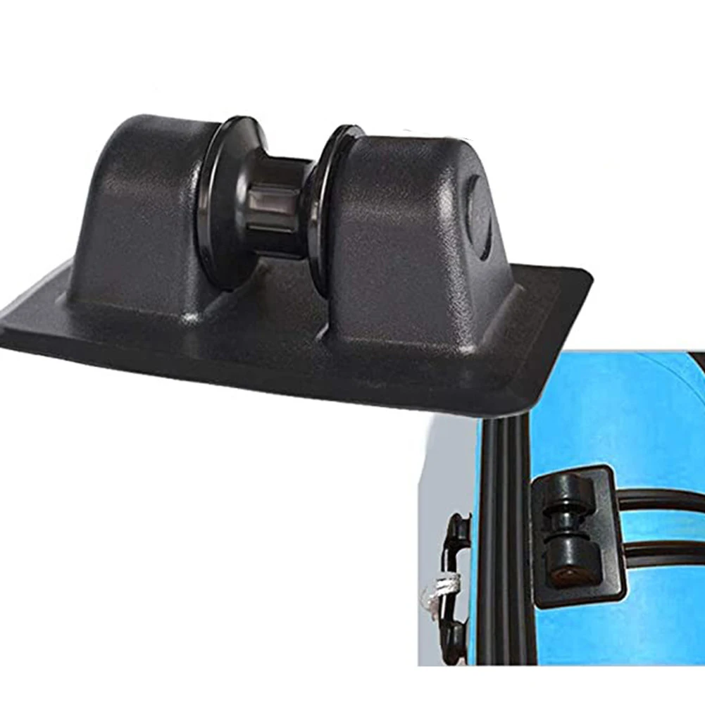 

Kayak Inflatable Boat Anchor Rope Holder Tie off Patch Wheel Anchor Row Roller Replacement Rubber Boat Accessories