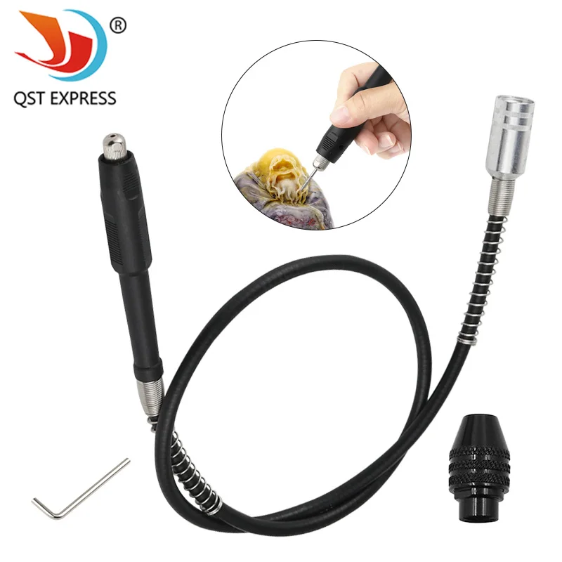 

Гибкий гибкий вал Dremel Foredom, 18x1,5 мм, аксессуары для вращающегося инструмента, гибкий Вал + Универсальный патрон