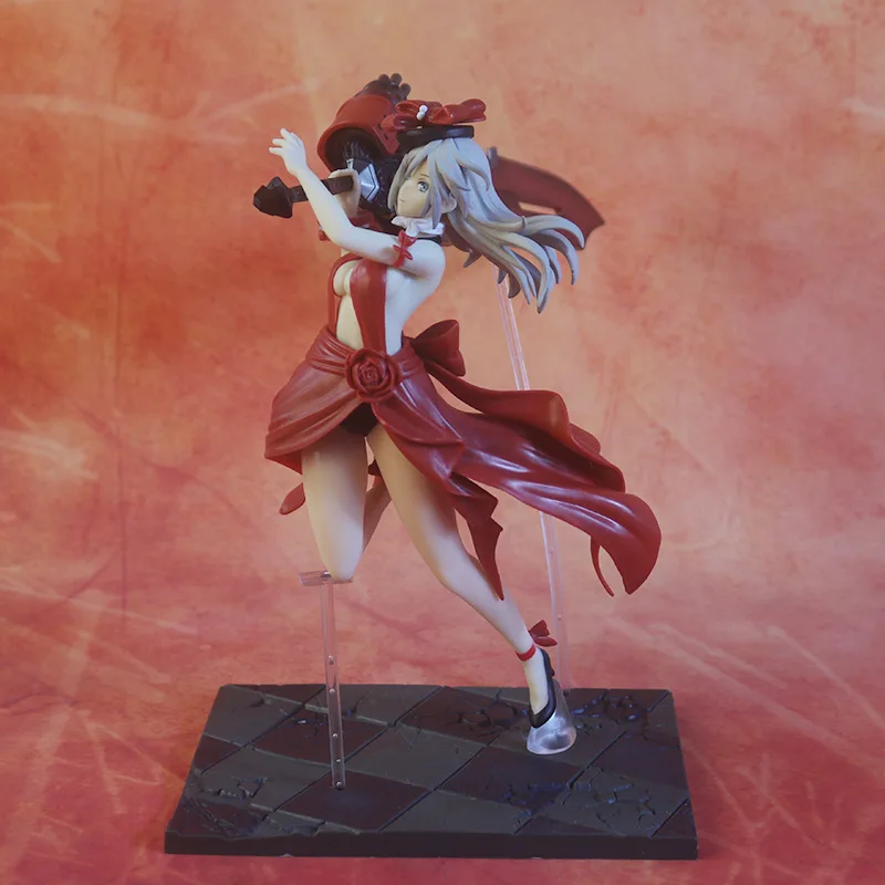 Аниме GOD EATER BURST Alisa малиновое памятное платье ПВХ фигурки аниме коллекционные