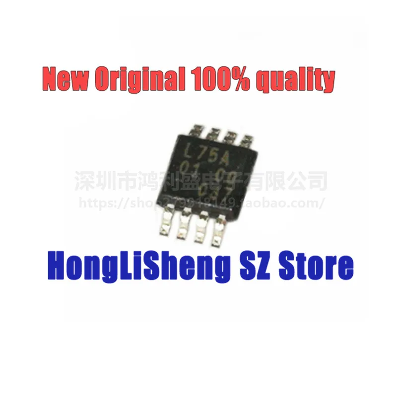 5 шт./партия, чипсет LM75ADP LM75A LM75 L75A MSOP8, 100% новый и оригинальный телефон