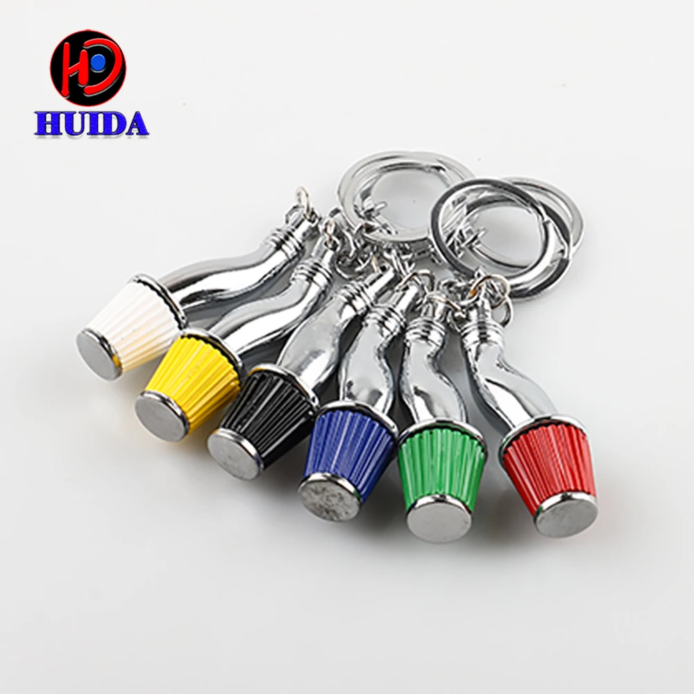 

Air Filter Key Chain JDM Car Part Model Filter Key Ring custom made Part Model Universal Zinc Alloy man Gift Car Interior