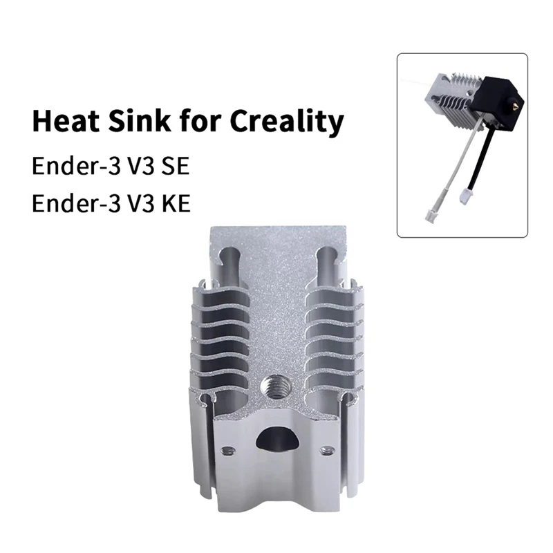Для радиатора Ender 3 V3 SE/KE полностью металлический теплоотвод для экструдера