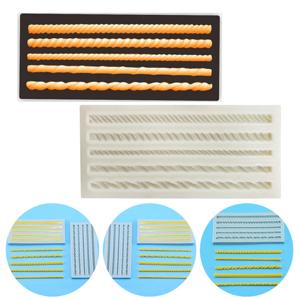 

Durable Cake Mould Kitchen Tool Rope Silicone Sugarcraft Tool Accessory Adapter Assembly Chocolate Decor Fitting