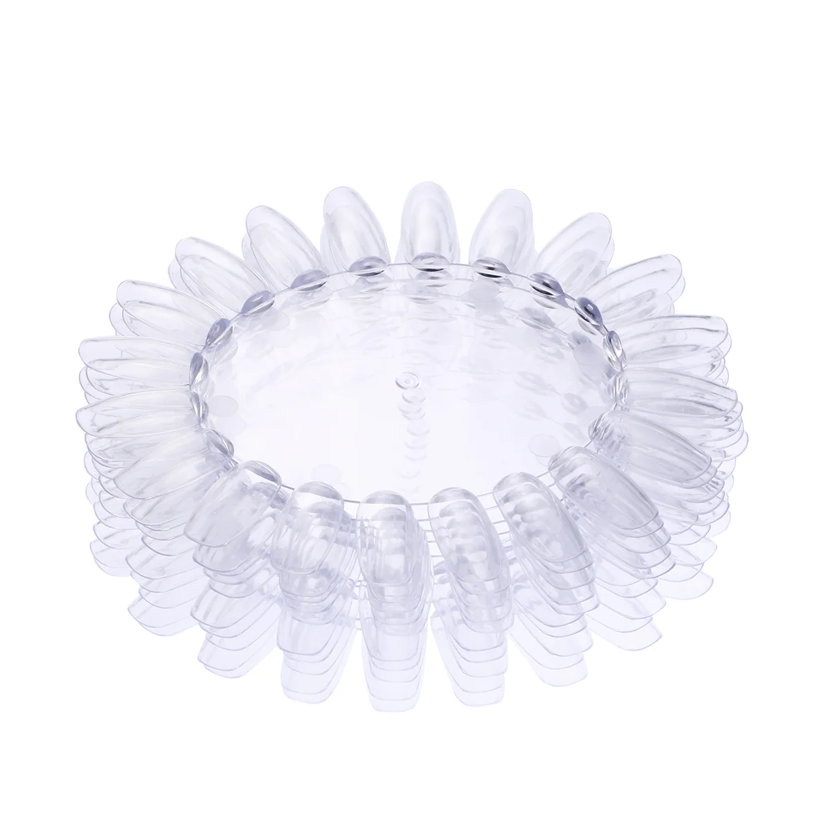 

10 Pcs Nail Art Accessories Polish Color Display Chart False Nails Manicure Accessory Tips Stand Wheel Shelf Asssories