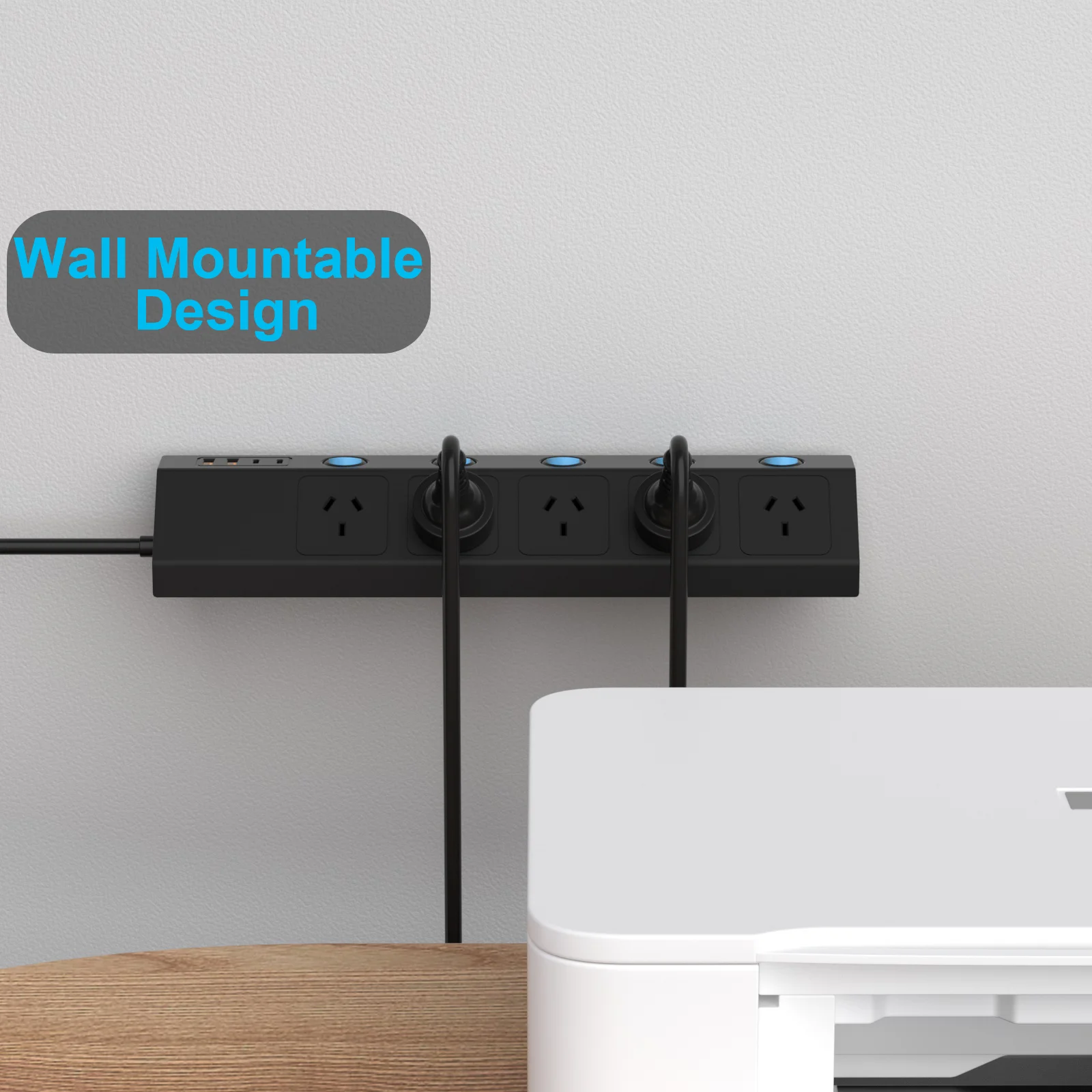 Австралийская штепсельная вилка с удлинителем 1 5 м удлинитель переменного тока 2