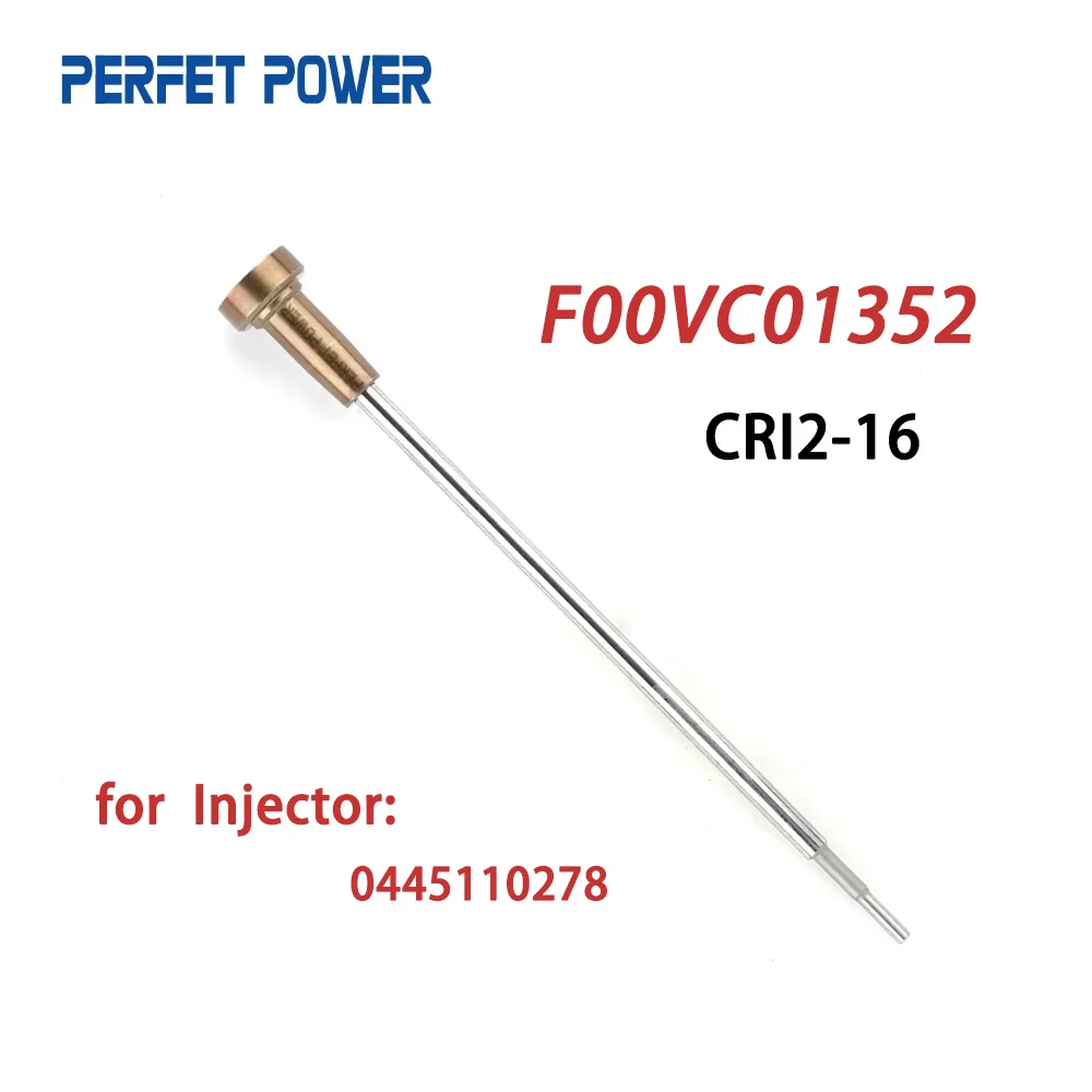 

Новый китайский клапан управления F00VC01352,F 00V C01 352 в сборе для топливного инжектора 0445110278, 0 445 110 278