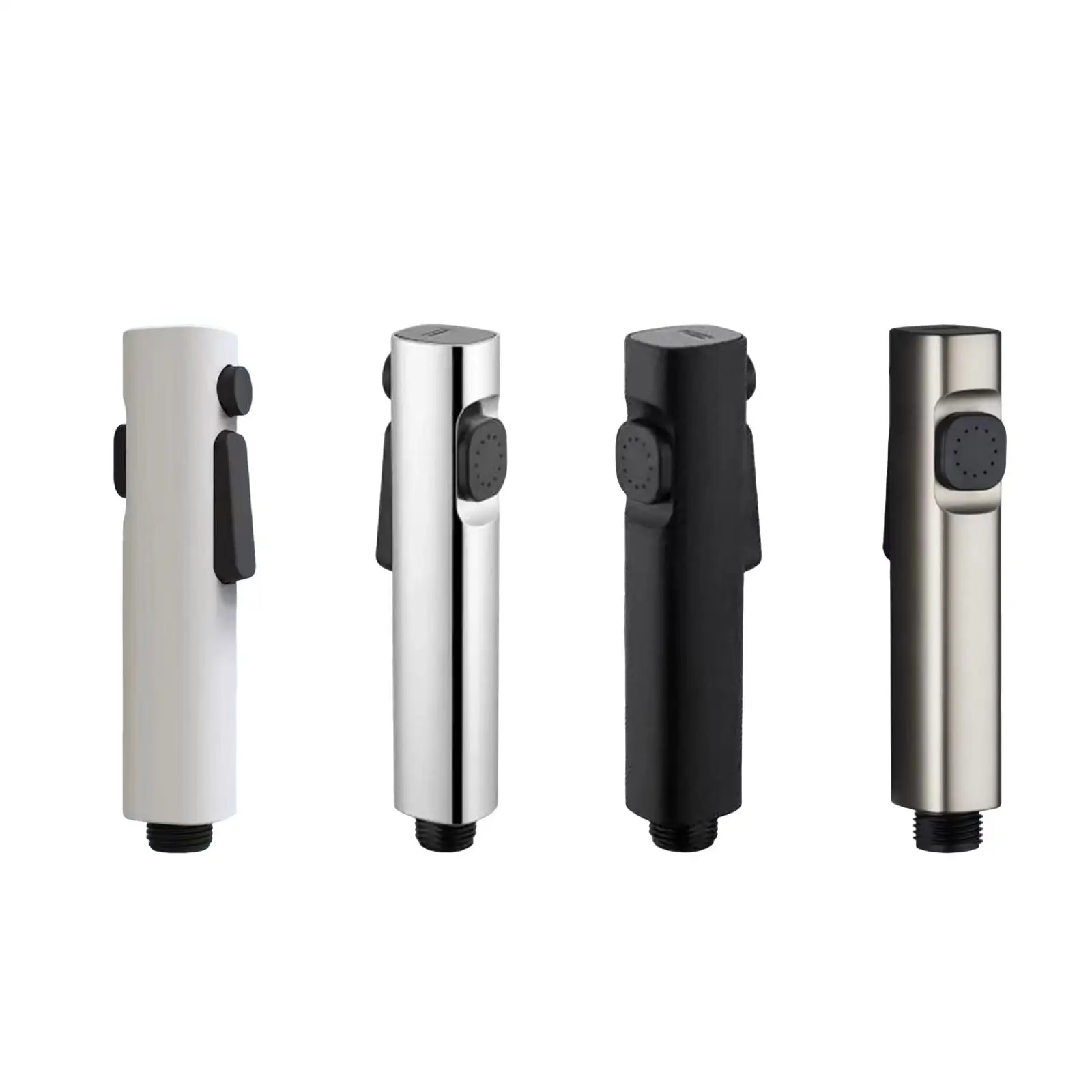 

Насадка для душа и ванной с двумя кнопками для распыления воды Гладкая прочная удобная для захвата