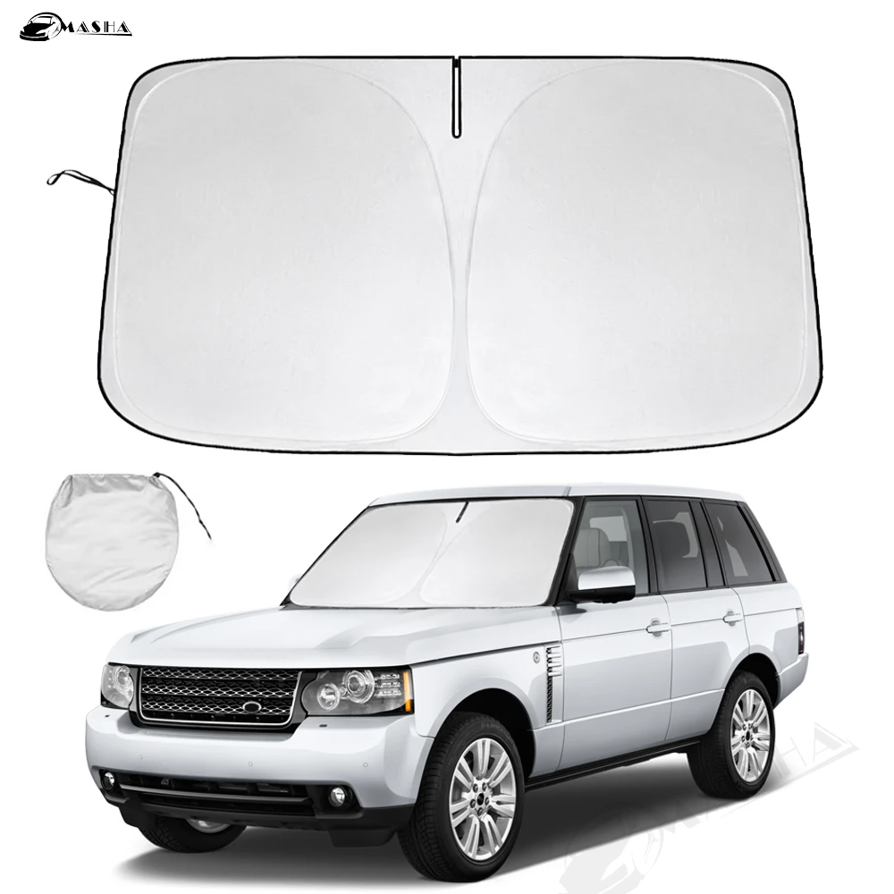 

Солнцезащитный козырек на лобовое стекло для Land Rover Range Rover 2013-2023 2024, солнцезащитный козырек на окно, складные блоки, УФ-лучи