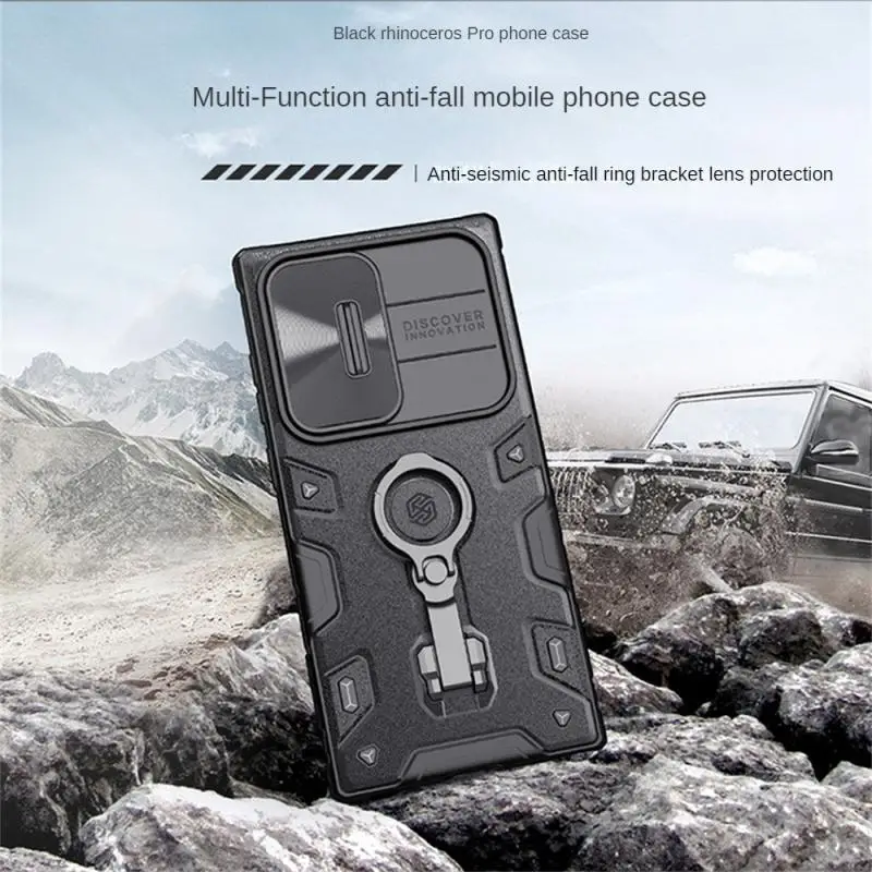 

140.00g Creative Mobile Phone Shell Convenient Phone Protective Case Non-slip Lightweight Phone Back Cover Protection