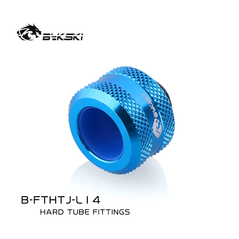 BYKSKI фитинг для жесткой трубки od 14 мм Улучшенный противоударный медный