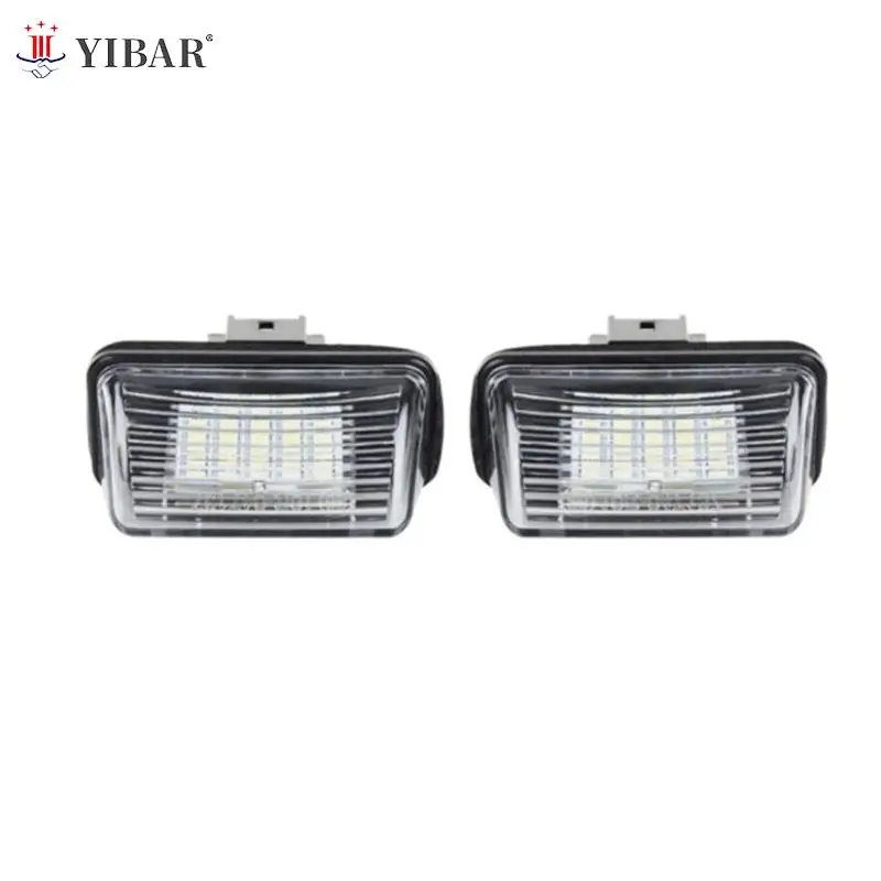 

1pc 12V 18LED Car License Plate Light 12V 6500K Lamp For Peugeot 206 207 307 308 406 407 For Citroen C3 C4 C5 C6
