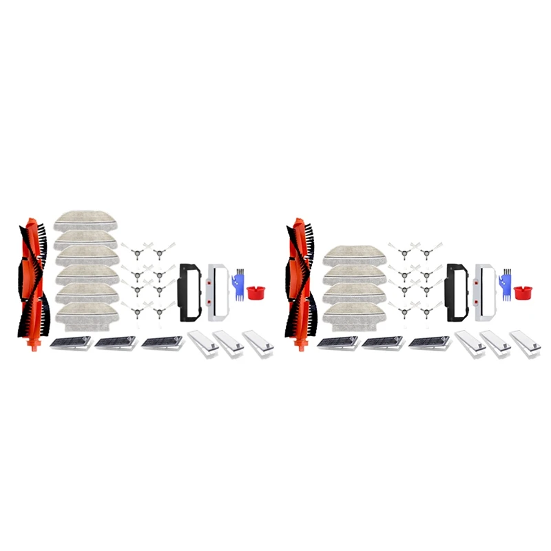 

For Mijia STYJ02YM Household Cleaning Main Brush Washable Filter Side Brush Robotic Replacement Accessories Kit