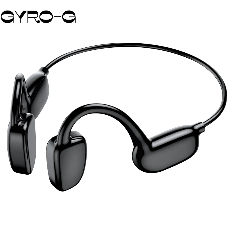 

Real Bone Conduction Earphones Bluetooth 5.3 Wireless Headphones Sports Waterproof Headset for Workouts Running Driving Gaming