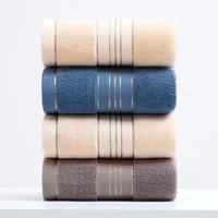100 cotton striped towel set soft bath thick soft and absorbent shower spa face towels for home hotel bathroom hair hand towel