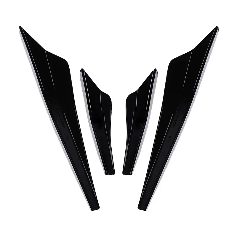 

Для Audi A3 S3 8Y A4 B9 A6 C8 Воздушный нож передней панели Декоративная противотуманная фара Внешние автомобильные аксессуары Спойлер