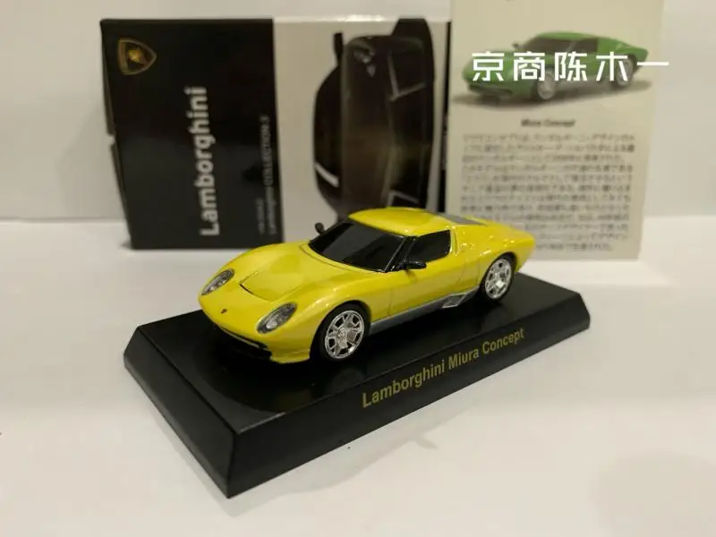 

1/64 KYOSHO Lamborghini Miura Concept Collection die cast alloy trolley model ornaments gift