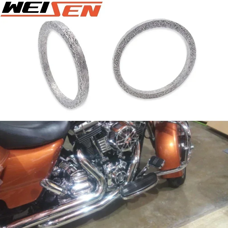 

Для Harley Davidson Touring Sportster Softail Dyna 883 1200 1984-2024 комплекты прокладок коллектора выхлопной трубы мотоцикла