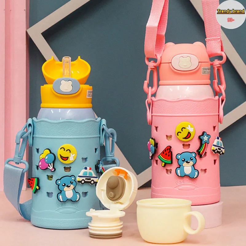 Термос из нержавеющей стали для девочек 500 мл