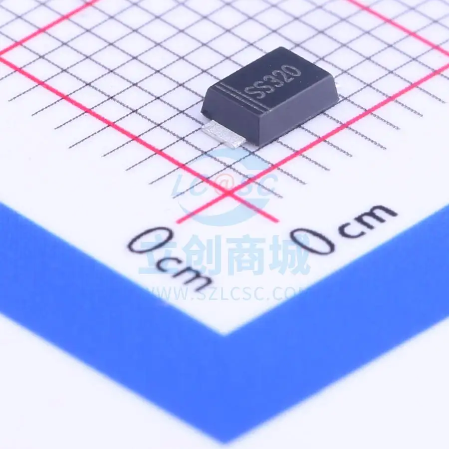 

free shipping 200V 3A 950mV@3A SS320F50pcs