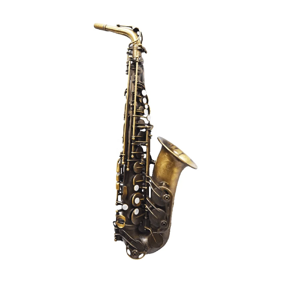

Seasound Factory Professional Gold Copper Alto saxophone