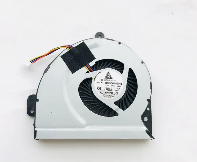 Новый вентилятор охлаждения процессора для ASUS K43 K43B K43X K43T K43S K43SJ K43TK A43S A53U X53U A43SK X43S