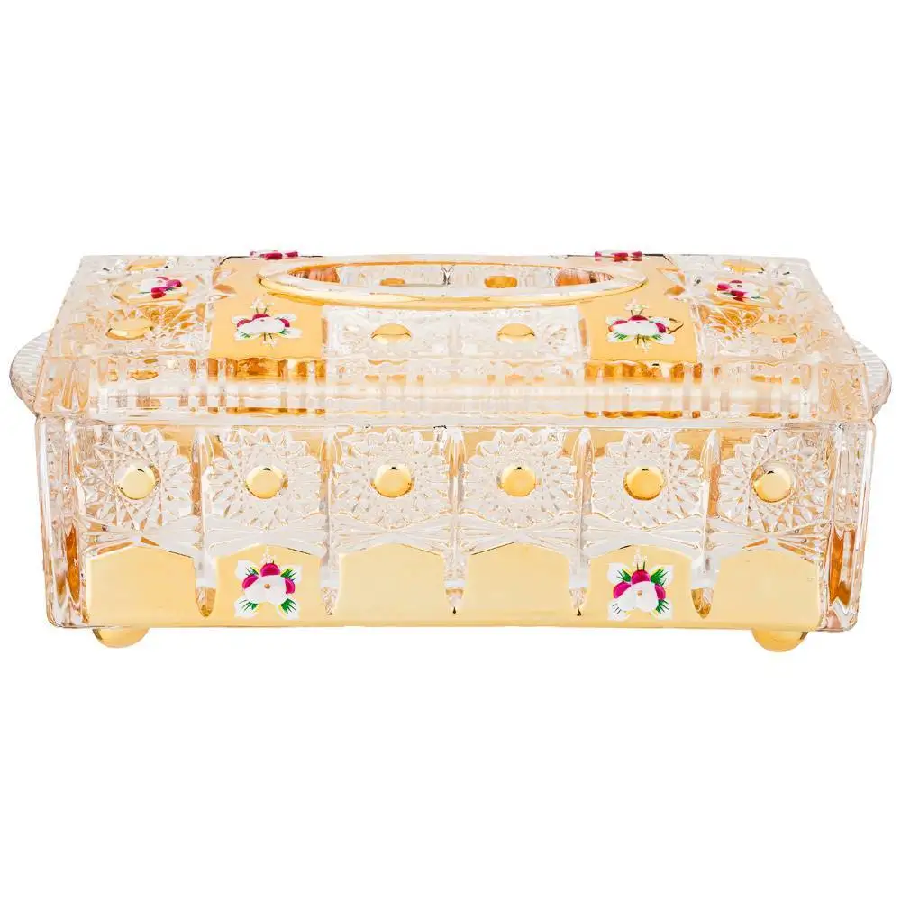 Салфетница Lefard &quotGold glass&quot 24 5*12 5*10 см (195-167) |