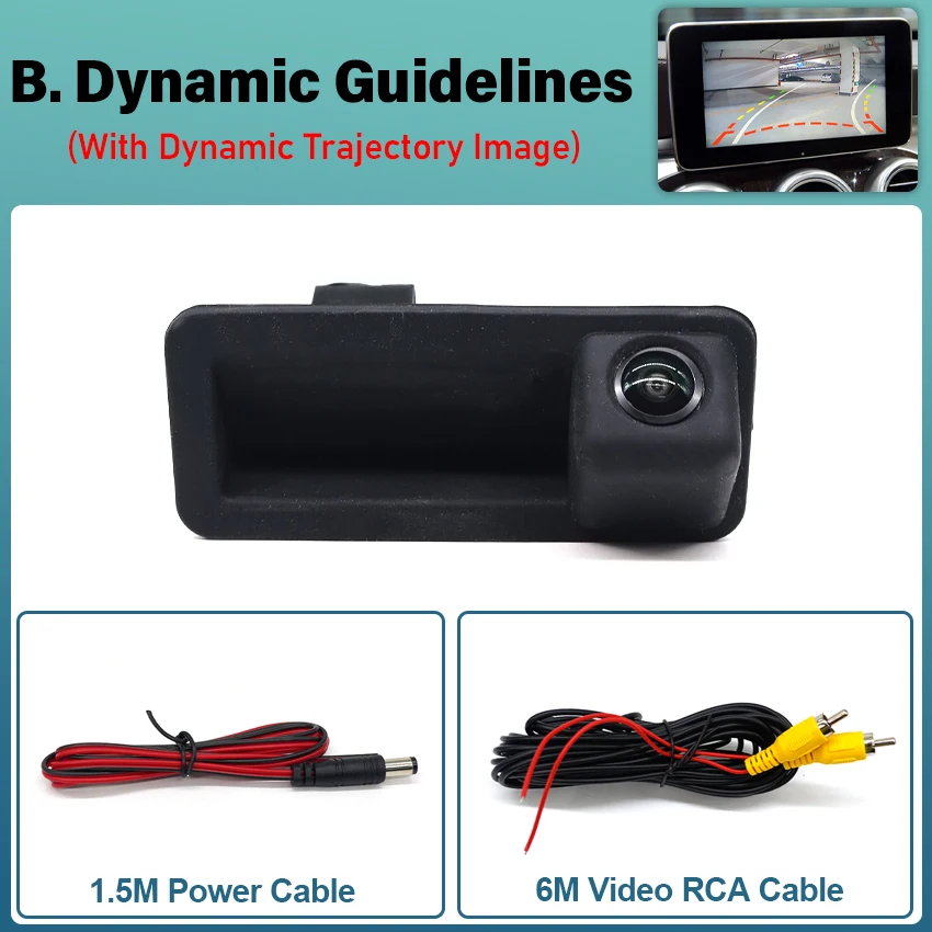 

CCD Автомобильная камера заднего вида с ручкой багажника, водонепроницаемая камера для Ford Fiesta Hatch MK6 MK7 MK7.5 2008 ~ 2019 Fiesta ST 2013 ~ 2017