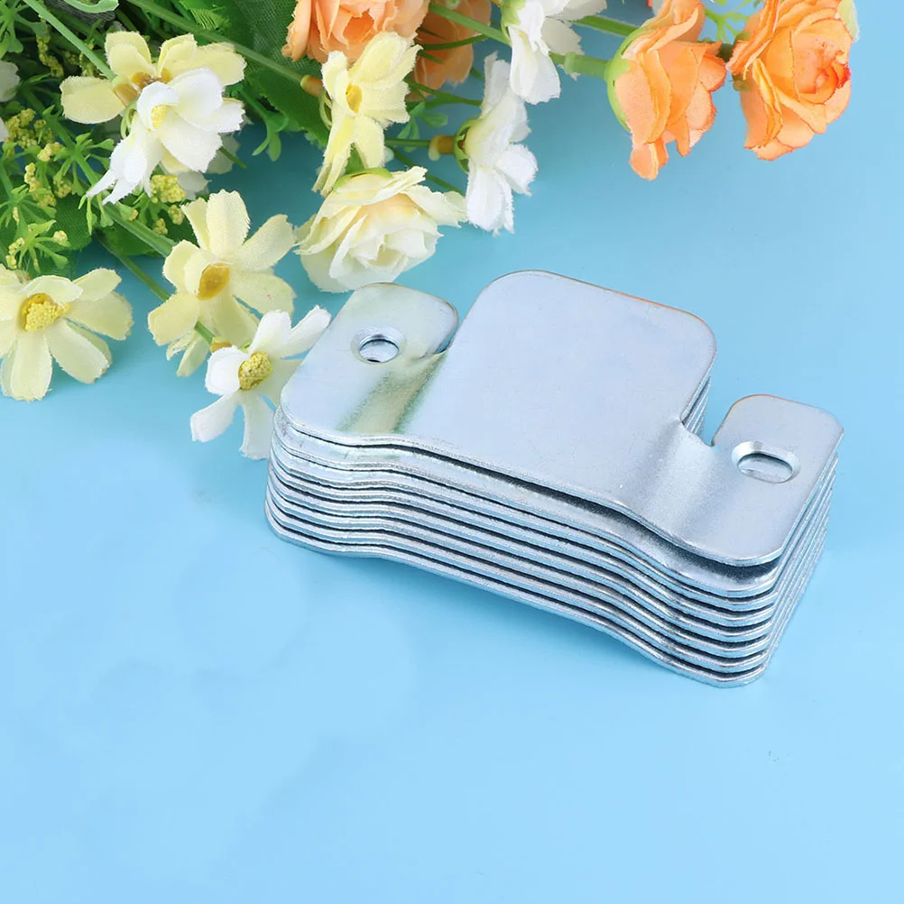 

8pcs Furniture Connector Sofa Connection Buckle Couch Connector Screw Bracket