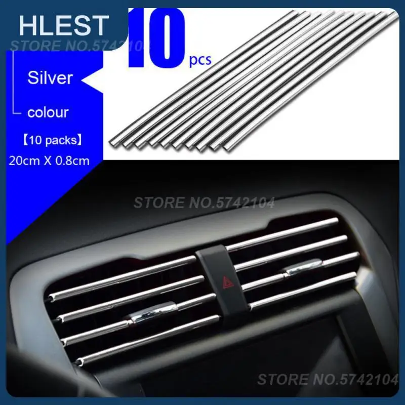 

Универсальная Зажимная лента, автомобильная декоративная лента из АБС-пластика с высокой яркостью, практичная U-образная портативная Яркая Лента с гальваническим покрытием