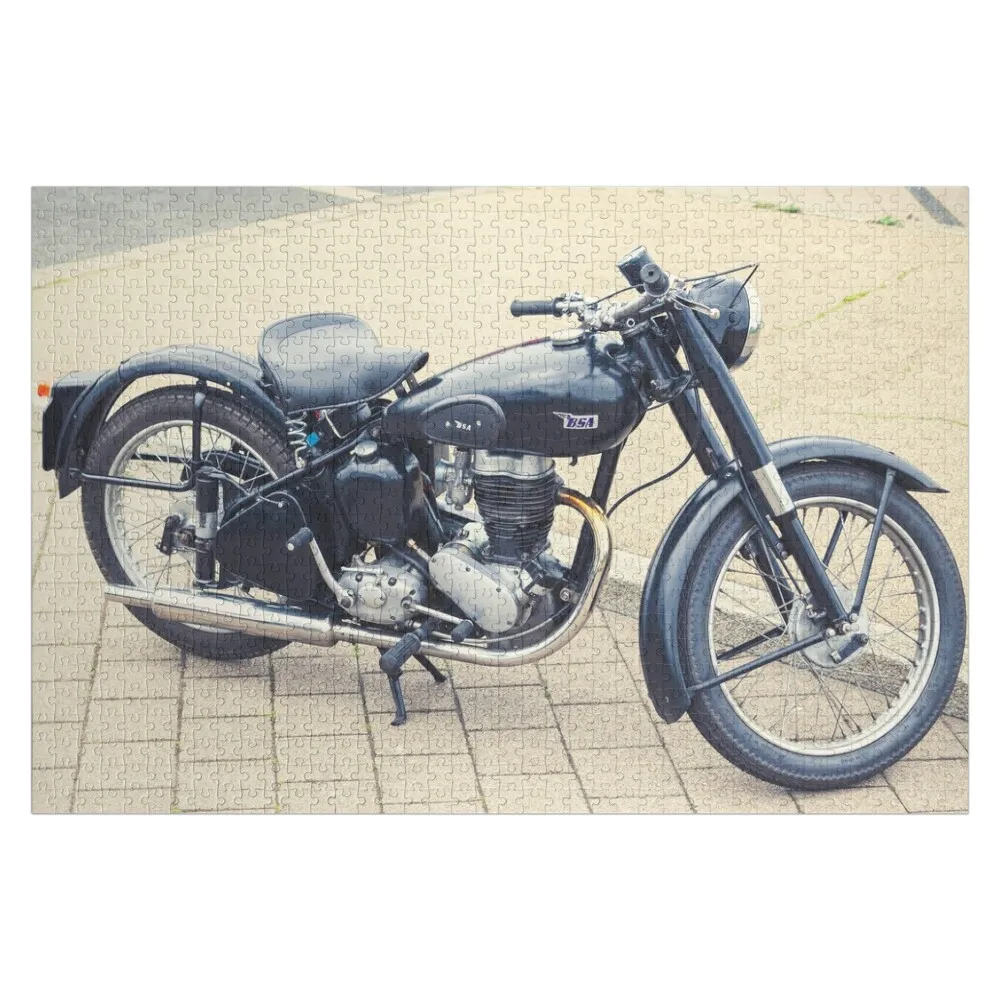 Классический мотоцикл BSA 03 головоломки новые игрушки для детей 2022 таможенные с