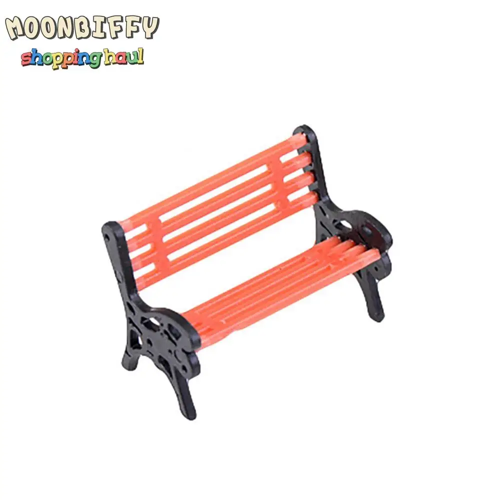 

1PC Decorative Mini Model Miniature Ornament Creative Park Bench Landscape Garden Ornament House Decor Dollhouse Kit