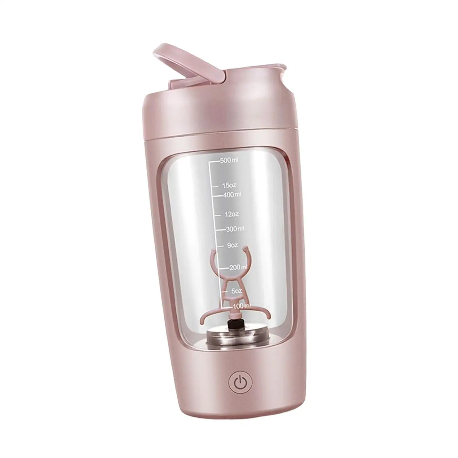 

650ml Electric Protein Shaker Bottle Mixer Cups USB Rechargeable for Fitness