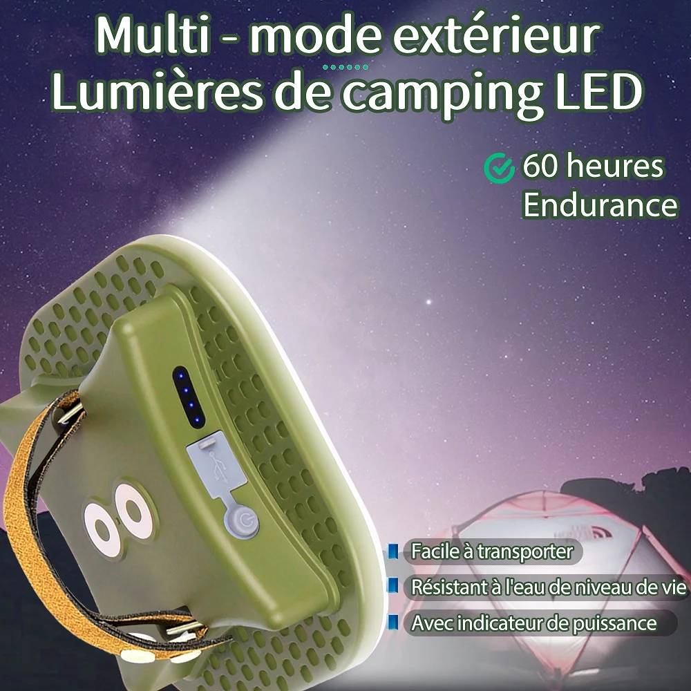 

Torch Light Strong Portable Rechargeable Magnet Light New Zoom Upgraded Camping 15600mah Tent Maintenance With Work Lighting